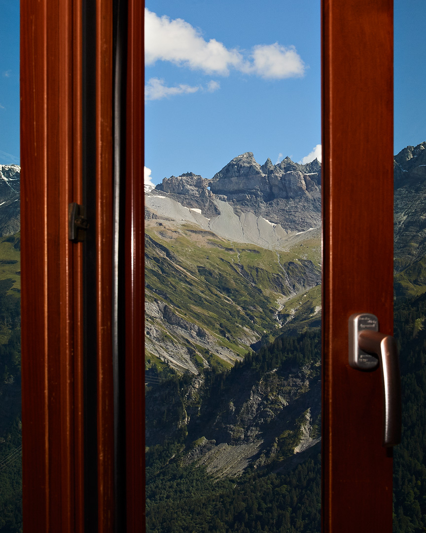 Das Ski- und Ferienhaus Alpina im Sommer