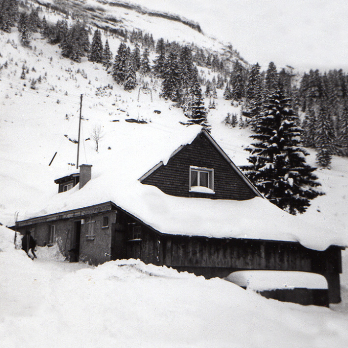 Die zweite Skihütte in Filzbach